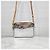 Louis Vuitton Borsa a Tracolla Trunk Argento - vista 3