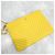 Chanel Borsa a Pochette Chevron Medium Yellow Gold - vista 13
