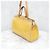 Louis Vuitton Borsa a spalla Tote Monogram Vernis Gialla - vista 2