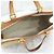 Louis Vuitton Borsa a spalla Tote Monogram Vernis Gialla - vista 5
