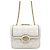Gucci Borsa a tracolla bianca con catena intrecciata
