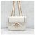 Gucci Borsa a tracolla bianca con catena intrecciata - vista 14