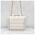 Gucci Borsa a tracolla bianca con catena intrecciata - vista 3