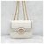 Gucci Borsa a tracolla bianca con catena intrecciata - vista 4