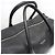 Prada Borsa Tote da Viaggio in Pelle Martellata Logo Nero - vista 6