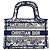 Dior Mini Book Tote Toads Blue