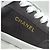 Baskets Chanel Logo en daim vert - vue 7