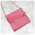 Prada Borsa a Tracolla WOC con Catena in Saffiano Rosa - vista 7