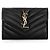 Autre Marque Cassandra Monogram Matelassé Gold-Plated Kartenetui Small Envelope - Ansicht 2
