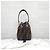Fendi Mini borsa a secchiello in pelle Marrone - vista 14
