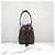 Fendi Mini borsa a secchiello in pelle Marrone - vista 4