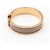 Hermès Bracciale Click Ash PM Rose Gold Maroon Glaze - vista 3