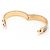 Hermès Bracciale Click Ash PM Rose Gold Maroon Glaze - vista 9