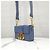 Dior Borsa Box Montaigne in vitello blu, mini borsa a spalla dorata - vista 12