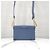 Dior Borsa Box Montaigne in vitello blu, mini borsa a spalla dorata - vista 13