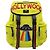 Gucci Three Stripes Rucksack mit besticktem Neon Space Logo