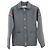 Thom Browne Work Jacket aus Loopback-Wolle, Kaschmir und Baumwolle - Hellgrau