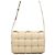 Bottega Veneta Borsa a tracolla imbottita Cassette Beige Small