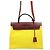 Hermès Nuovo House Herbag Yellow Canvas Stamp