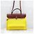Hermès Nuovo House Herbag Yellow Canvas Stamp - vista 3
