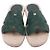 Espadrillas Hermès Antigua in scamosciato di capra verde - vista 11