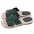 Espadrillas Hermès Antigua in scamosciato di capra verde - vista 14