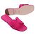 Sandali Hermès Oran Rosa in Scamosciato - vista 16