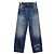 Chanel Gewaschene Denimhose mit besticktem Logo