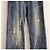Chanel Gewaschene Denimhose mit besticktem Logo - Ansicht 6