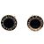 Bulgari Orecchini BB Onyx Rose Gold