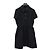 Dior Vestido CD con botones Negro Lana Seda
