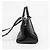 Autre Marque Small Cabas Rive Gauche in pelle nera, borsa tote e borsa a tracolla - vista 5
