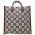 Gucci Interlocking Medium Canvas Tote Bag