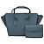 Borsa Tote Tie Céline in pelle marrone