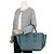 Borsa Tote Tie Céline in pelle marrone - vista 18
