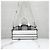 Dior Borsa Bowling Vibe con zip Small Black White Houndstooth - vista 3
