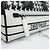 Dior Borsa Bowling Vibe con zip Small Black White Houndstooth - vista 7