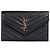 Autre Marque Cartera de cadena Cassandra Matelassé Negra