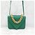 Bottega Veneta Borsa a Tracolla Envelope Bold Chain Mount Verde - vista 8