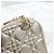 Dior Borsa a catena porta-cellulare Gold Lady - vista 13