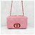 Dior Karo Shoulder Bag Medium Denim Bright Pink - Ansicht 11