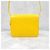 Balenciaga Picca borsa a tracolla con logo giallo - vista 11
