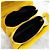 Balenciaga Picca borsa a tracolla con logo giallo - vista 7