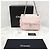 Chanel Mini Borsa a Catena in Tweed Rosa - vista 14