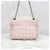 Chanel Mini Borsa a Catena in Tweed Rosa - vista 3
