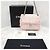 Chanel Mini Borsa a Catena in Tweed Rosa - vista 7