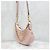 Gucci Mini Bolsa de Corrente GG Matelassé acolchoada rosa claro - vista 11