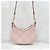 Gucci Mini Bolsa de Corrente GG Matelassé acolchoada rosa claro - vista 12