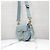Chloé Borsa a tracolla piccola Tess Storm Blue - vista 12