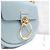 Chloé Borsa a tracolla piccola Tess Storm Blue - vista 6